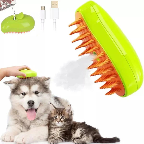 🎁 Cepillo vapor para  mascota